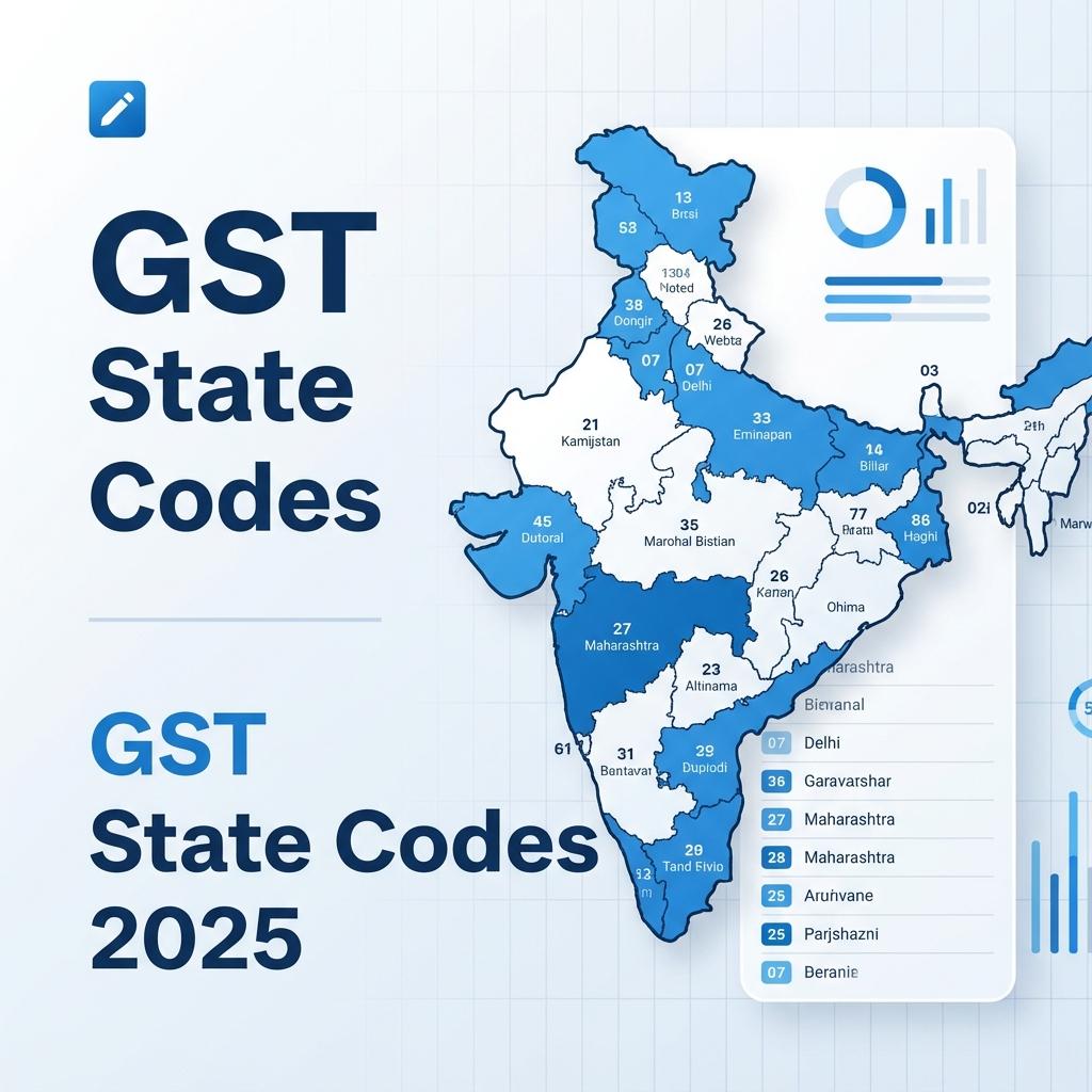 GST State Codes List 2025: Complete Guide for E-way Bills